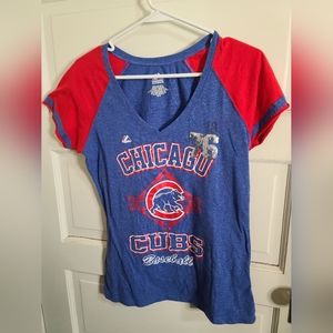 Chicago Cubs Women's T-shirt Size: L